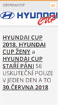Mobile Screenshot of hyundaicup.cz